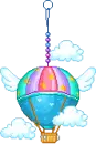 balloon with wings