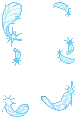 blue feathers