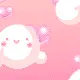 pink clouds
