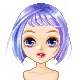purple hair doll