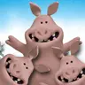 PIGS! Off Shawn the sheep!