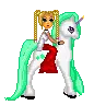 mini doll with pony
