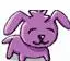 purple dog