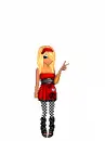 blonde doll