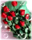 bubbles & roses : i love you