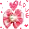 cute love ribbon