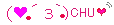 asian emoticon : chu kiss