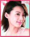 cute asian girl with hearts