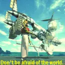 Aeris at airship