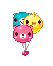 cute balloons
