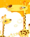 cute giraffes