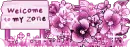 welcome to my zone : purple flowers