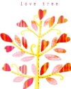 cute love tree