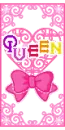 cute ribbon queen