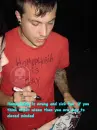 Franks words on homophobia