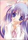 Innocent Purple Girl