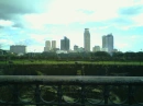beauty behind a city