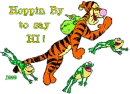 Hoppin by to say hi