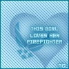 This girl loves her Firefighter