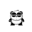 panda heart