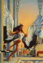 winged egyptian angel