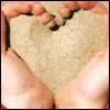 sand heart