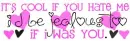 if i was u