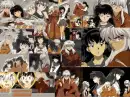 inuyasha + Kagome collage