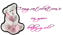 Congratulations on your baby girl