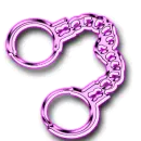 pink handcuffs<3