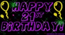 happy 21 bday