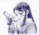 girl with gun