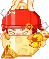 Angry Cat being cook