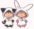 cat and bunny :)
