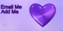 Purple Heart Contact Box