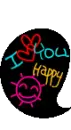 i love you happy