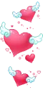 flying hearts