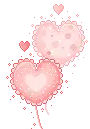 cute balloon hearts