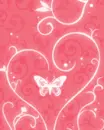 butterfly in a heart