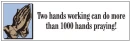 two hands
