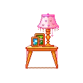 pink lamp
