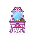 purple mirror