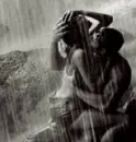 lovers in the rain