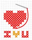 i love you sewing