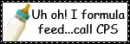 Uh oh...i formula feed