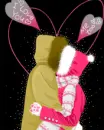 lovers in winter