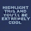 highlight this. 