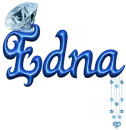 edna blue diamond