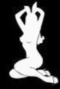 sexy silhoutte of bunny