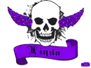 linda purple skull